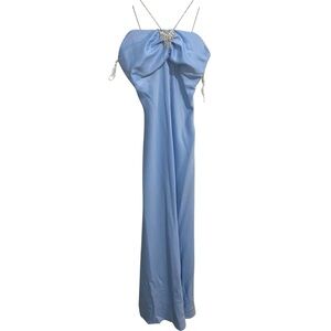 Elegant Blue Evening Gown